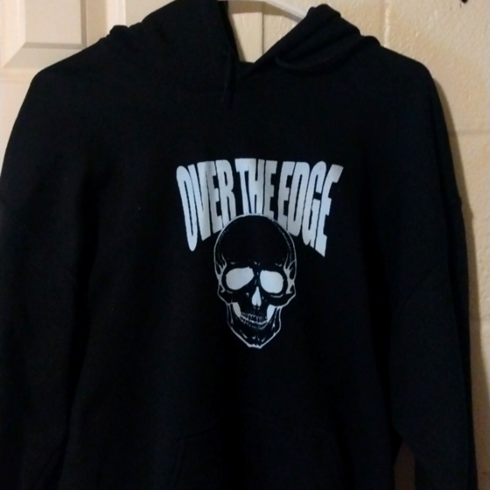 Over the edge black hoodie